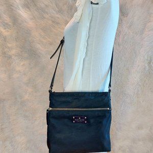 Kate Spade Women's Black Nylon Crossbody Bag